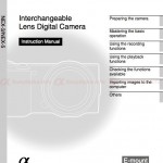 Sony NEX-3 and NEX-5 User Manual is Available for Download